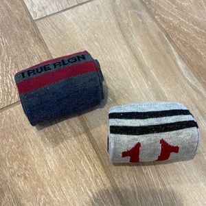 True Religion Crew Socks (2 Pairs)